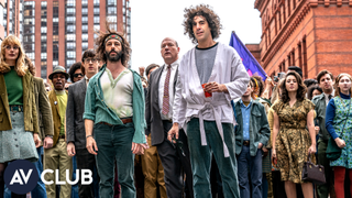 Jeremy Strong did a hell of a lot of research to play Jerry Rubin in <i>The Trial Of The Chicago 7</i>